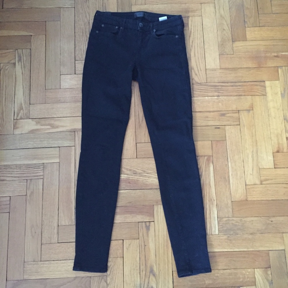 Vince Black Riley skinny jeans